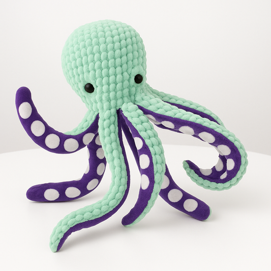 OctoPaws: Interactive Plush Octopus Toy for Dogs