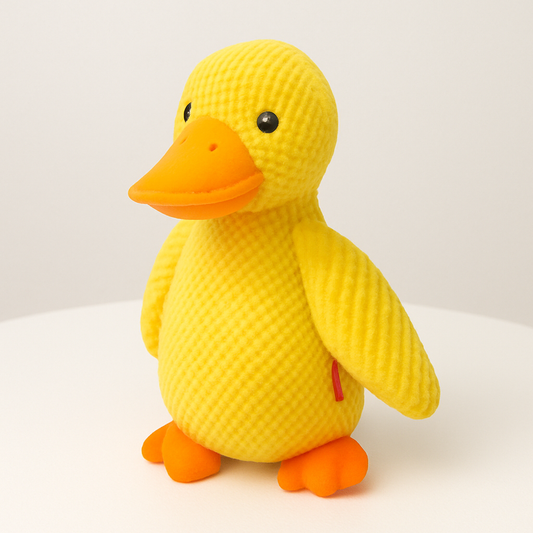 QuackPlay: Stomping Duck Interactive Dog Toy
