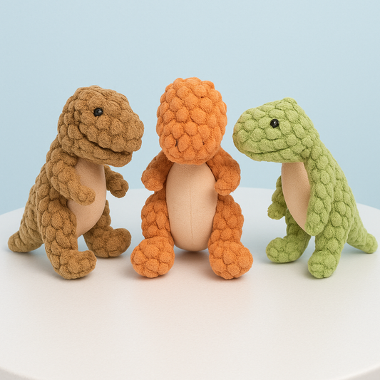 DinoPals: Interactive Plush Dinosaur Toy – Chew-Friendly & Fun