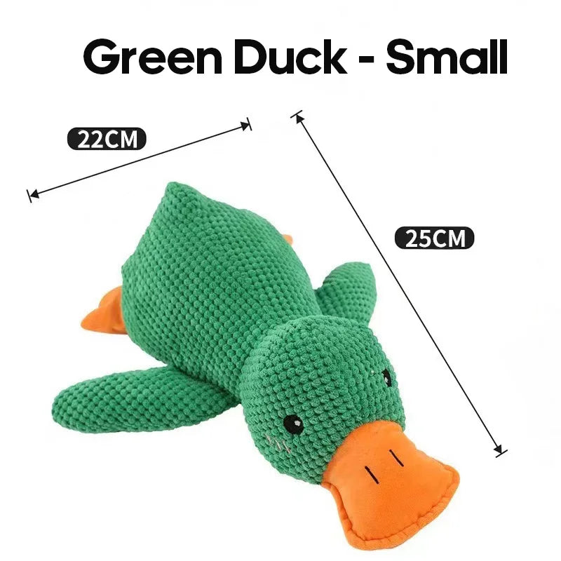 QuackPlay: Stomping Duck Interactive Dog Toy