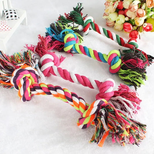ChompKnot Dental Dog Toy