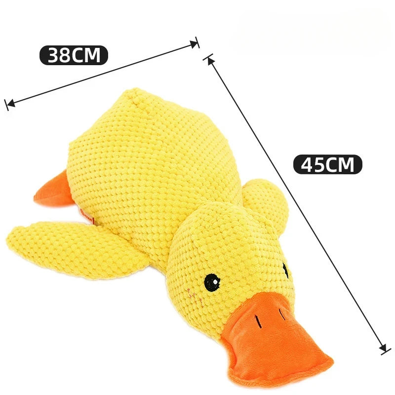 QuackPlay: Stomping Duck Interactive Dog Toy
