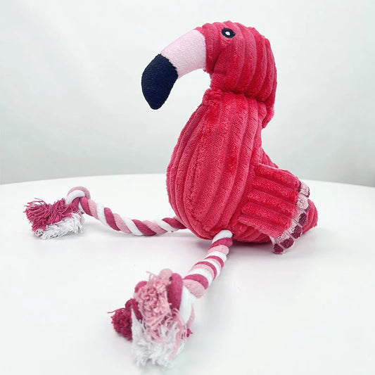 FurBuddy: Animal-Shaped Squeaky Plush Toy – Toy for All Sizes