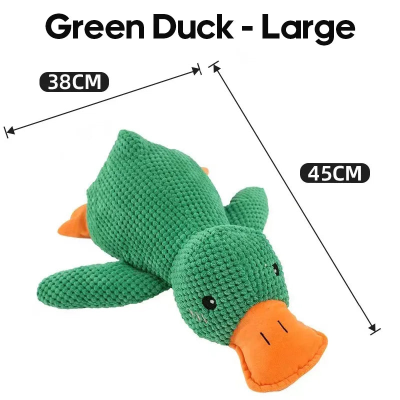 QuackPlay: Stomping Duck Interactive Dog Toy